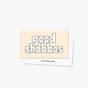 Good Shabbos Mini Notecards - The Weitzman Museum Store - 