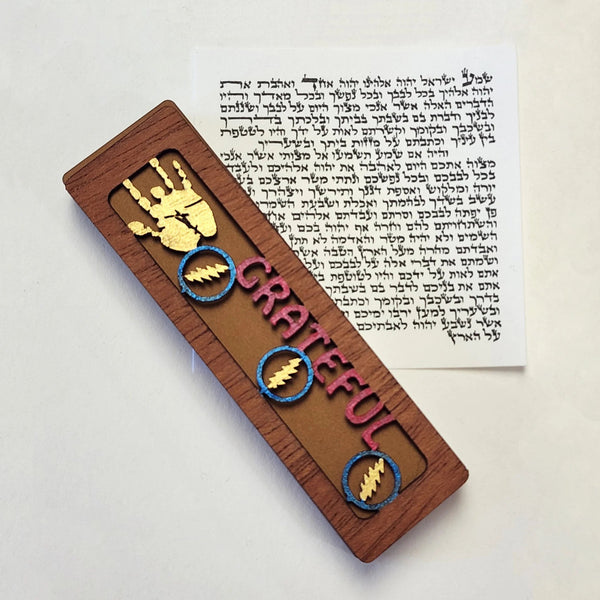 Grateful Dead Jerry Mezuzah - The Weitzman Museum Store - JMEZ - GJ - BL - 175 - K