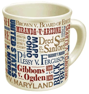 Great Supreme Court Cases Mug - The Weitzman Museum Store - 7 - 847384009945