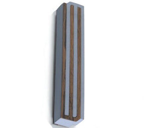 Grey Cement and Wood Mezuzah - The Weitzman Museum Store - 7 - 847384018278