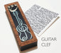 Guitar Clef Laser Cut Mezuzah - The Weitzman Museum Store - 7 - 847384019696