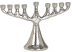 Hammered Aluminum Menorah - The Weitzman Museum Store - M-667