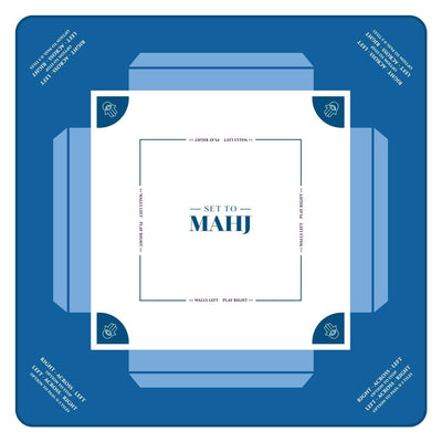 Hamsa Mahjong Mat in Pink, Green or Blue - The Weitzman Museum Store - 