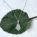 Hamsa Necklace - Sterling Silver - The Weitzman Museum Store - SAN211NE