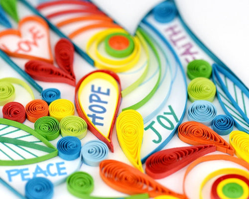 Hamsa Quilling Card - The Weitzman Museum Store - HD652