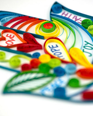 Hamsa Quilling Card - The Weitzman Museum Store - HD652