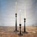 Hand - forged Ball Candle Sticks - The Weitzman Museum Store - 6IN