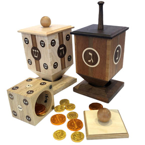 Hand Made Dreidel Boxes by Jack Feldman - The Weitzman Museum Store - 7 - 847384016203