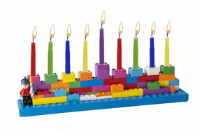 Hand Painted Lego Brick Menorah - The Weitzman Museum Store - 30613