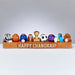 Hand - Painted Resin Sports Menorah - The Weitzman Museum Store - MFR-19