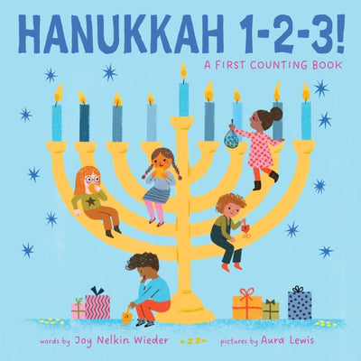 Hanukkah 1 - 2 - 3!: A First Counting Book - The Weitzman Museum Store - 9781419776182