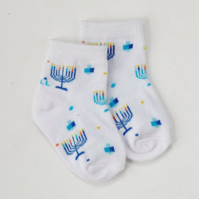 Hanukkah Baby Socks - The Weitzman Museum Store - TYN - SOCK - B