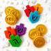 hanukkah dreidel & gelt tiles - The Weitzman Museum Store - sku-33083315617869