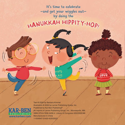 Hanukkah Hippity - Hop - The Weitzman Museum Store - 9798765604564