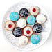 Hanukkah Mini Sufganiyot Donut Marzipan - The Weitzman Museum Store - sku - 33093124161613