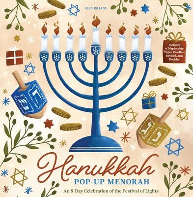 Hanukkah Pop - Up Menorah - The Weitzman Museum Store - 9781647227562