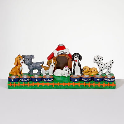 Hanukkah Pups Menorah - The Weitzman Museum Store - MFR - PUPS