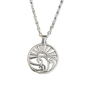 Happiness Comes in Waves in the Sunshine Necklace - The Weitzman Museum Store - N370N