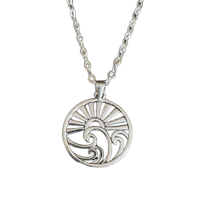 Happiness Comes in Waves in the Sunshine Necklace - The Weitzman Museum Store - N370N