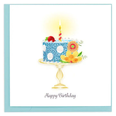 Happy Birthday Quilling Card in Multiple Designs - The Weitzman Museum Store - 0168