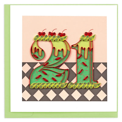 Happy Birthday Quilling Card in Multiple Designs - The Weitzman Museum Store - 0188