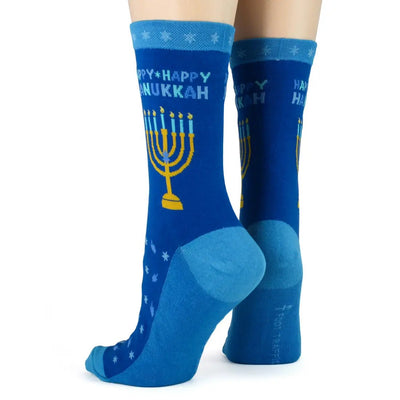 Happy Hanukkah Women's Socks - The Weitzman Museum Store - 7039