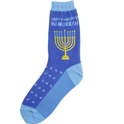 Happy Hanukkah Women's Socks - The Weitzman Museum Store - 7039