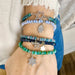Harper Chai Hamsa Star of David Stack of Judaic Bracelets - The Weitzman Museum Store - BR-2282