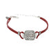 Healing Blessing Sterling and Leather Bracelet - The Weitzman Museum Store - 529550