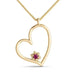 Heart with Stone Star of David - The Weitzman Museum Store - 521146