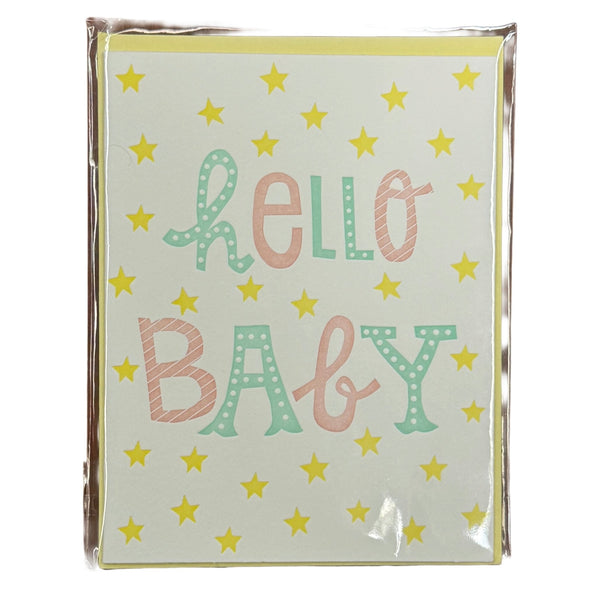 Hello Baby Card - The Weitzman Museum Store - 7-847384013119