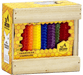 Honeycomb Beeswax Chanukah Candles - Multi - color - 45 Pack - The Weitzman Museum Store - 28333
