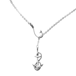 Hook, Line & Sinker Necklace - The Weitzman Museum Store - N153N