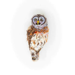 Hoot Owl Brooch - The Weitzman Museum Store - 7-847384019580