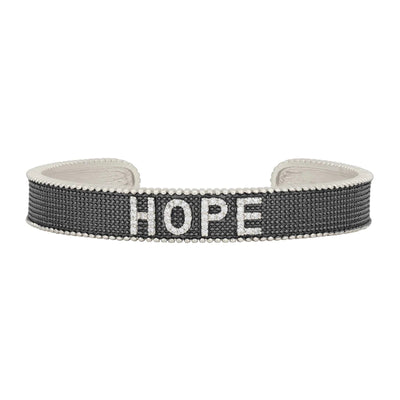 HOPE Cuff Silver - The Weitzman Museum Store - PRZB080218B