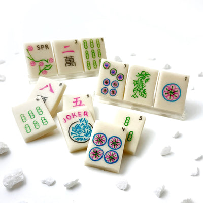 Spring Mahjong Marzipan Tiles