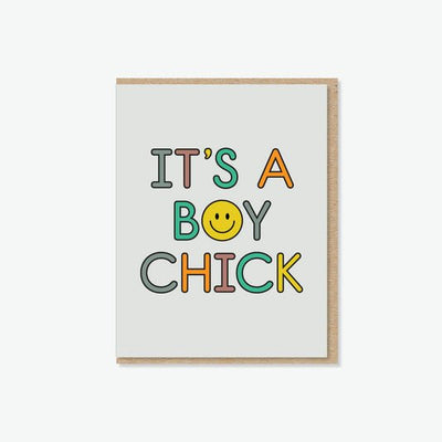 It's A Boychick Card - The Weitzman Museum Store - 7 - 847384019750