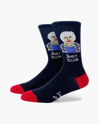 Janet Yellen Socks - The Weitzman Museum Store - 7 - 847384016972