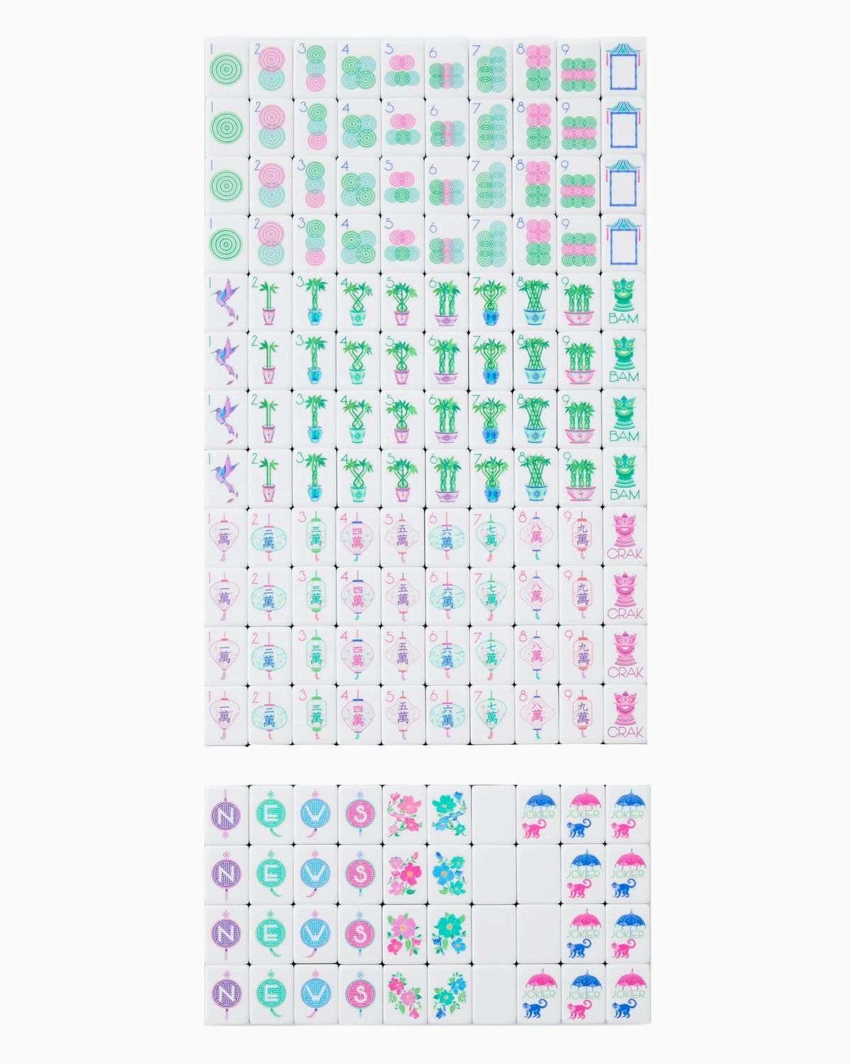 Jasmine Mahjong Tiles - The Weitzman Museum Store - OMM313