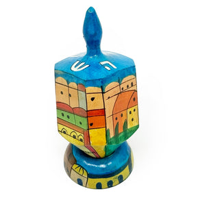 Jerusalem Dreidel 3.5" - The Weitzman Museum Store - drl - 3b