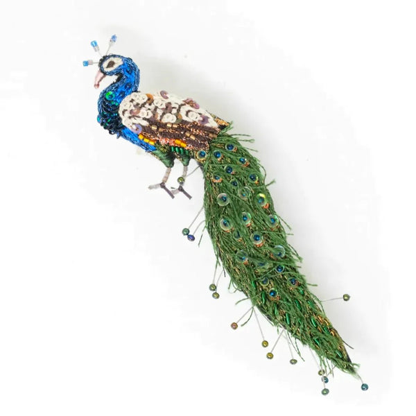 Jewelled Peacock Brooch - The Weitzman Museum Store - 