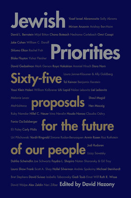 Jewish Priorities - The Weitzman Museum Store - 58746934