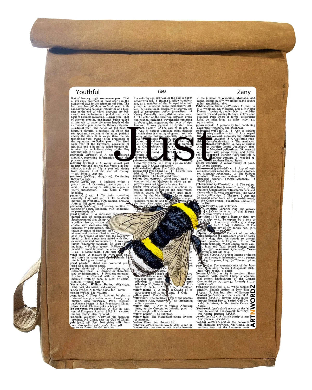 Just Bee Bag Pack - The Weitzman Museum Store - 7-847384017851