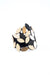 Kate Bracelet Silver + Gold Leaves - The Weitzman Museum Store - KT10SG03-JB