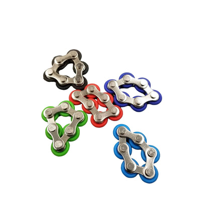 Key Ring Decompression Chain Bike Chain Fidget Toy - The Weitzman Museum Store - MIA494-GR