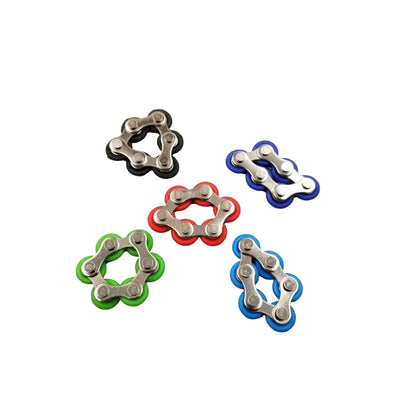 Key Ring Decompression Chain Bike Chain Fidget Toy - The Weitzman Museum Store - MIA494-GR