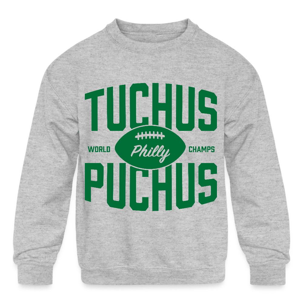 Kids' Tuchus Puchus Crewneck Sweatshirt - The Weitzman Museum Store - 1070138618-P1354A231S21