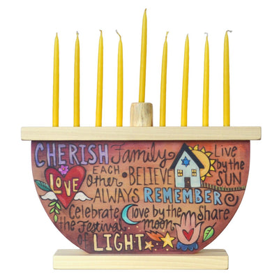 Kindle the Lights Menorah - The Weitzman Museum Store - men015s - 1