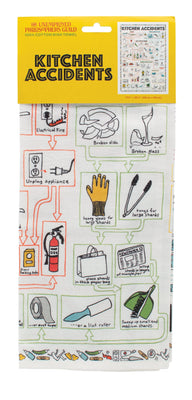 Kitchen Accidents Dish Towel - The Weitzman Museum Store - 5842