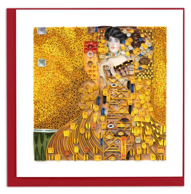 Klimt Lady In Gold Card - The Weitzman Museum Store - AS0005